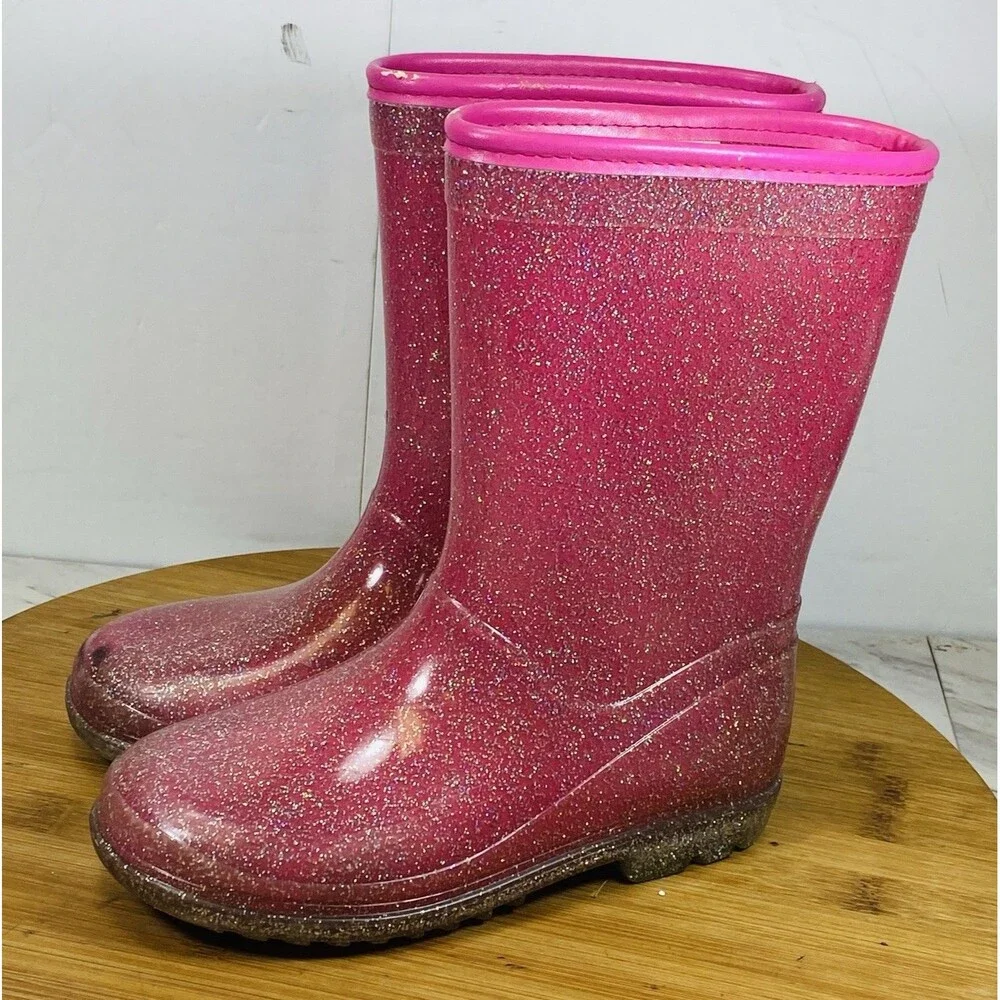 Carter’s Girl Rain Boots Sparkling Size 12M